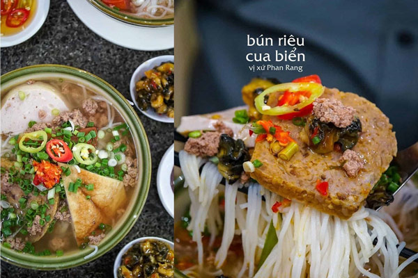 Bún riêu cua biển Phan Rang