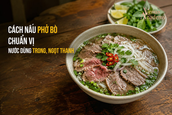 Cách Nấu Phở Bò Chuẩn Vị