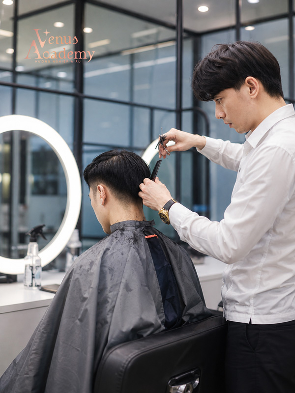 cắt tóc nam cơ bản