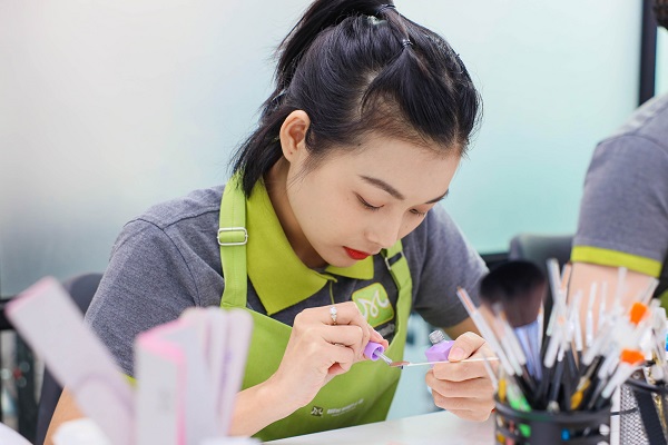 thiết kế gel vân đá