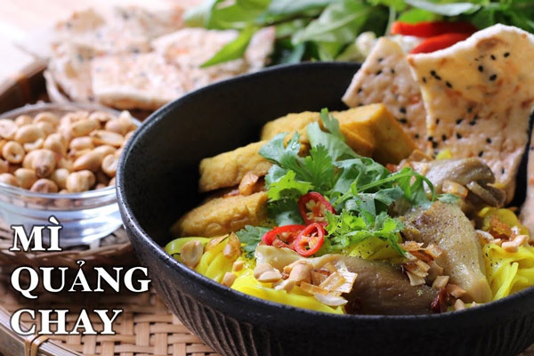 mì quảng chay