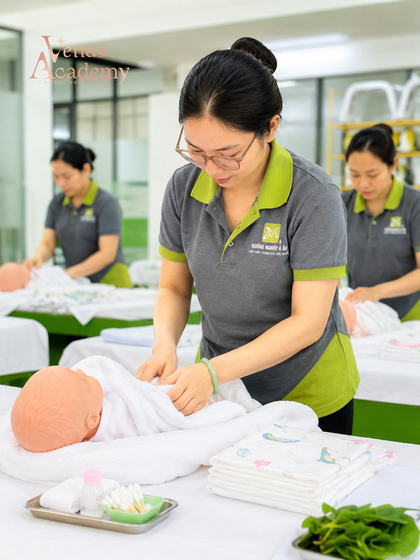 Tắm Và Massage Cho Bé Chuẩn Y Khoa