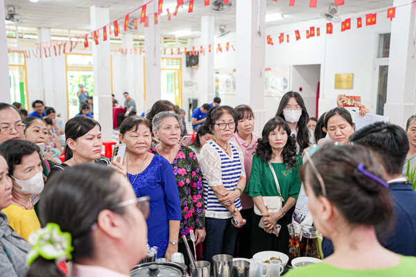 workshop còn là dịp để các chị em gặp gỡ