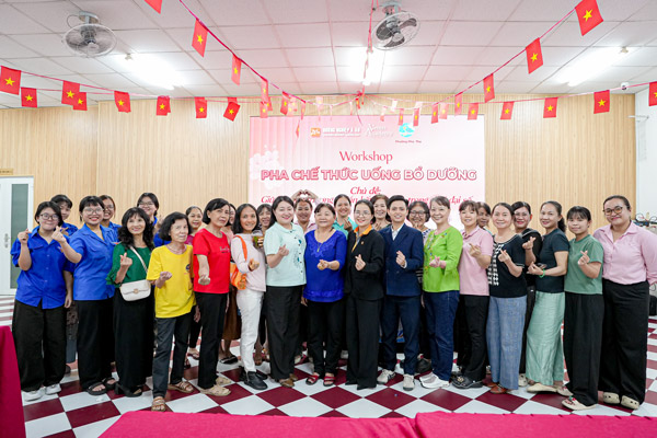 Workshop Pha Chế Bổ Dưỡng