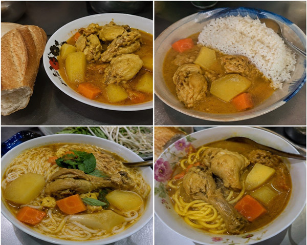 Cà Ri Gà Ăn Với Gì Ngon