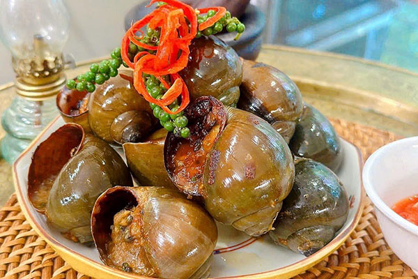 các món ngon từ ốc bươu