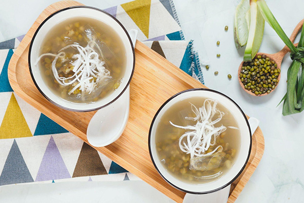 chè đậu xanh nha đam
